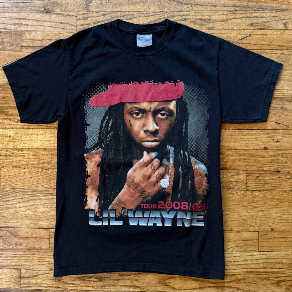 Vintage 2008 Lil Wayne 2008/09 Tour Tee